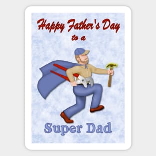 Super Dad Father's Day Sticker